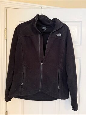 The North Face Women's Black Full-Zip Fleece Jacket